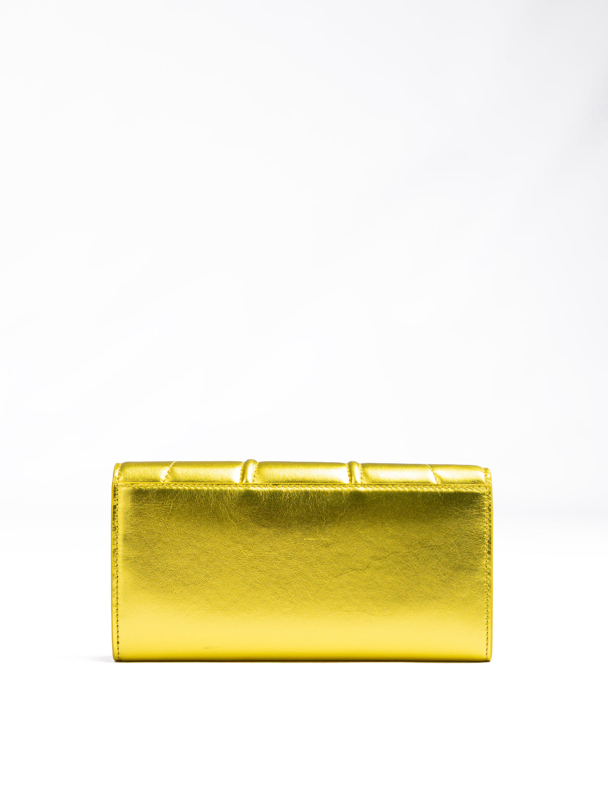 Ferrari Metal Yellow GT Lackleder-Gelbgeldbörse