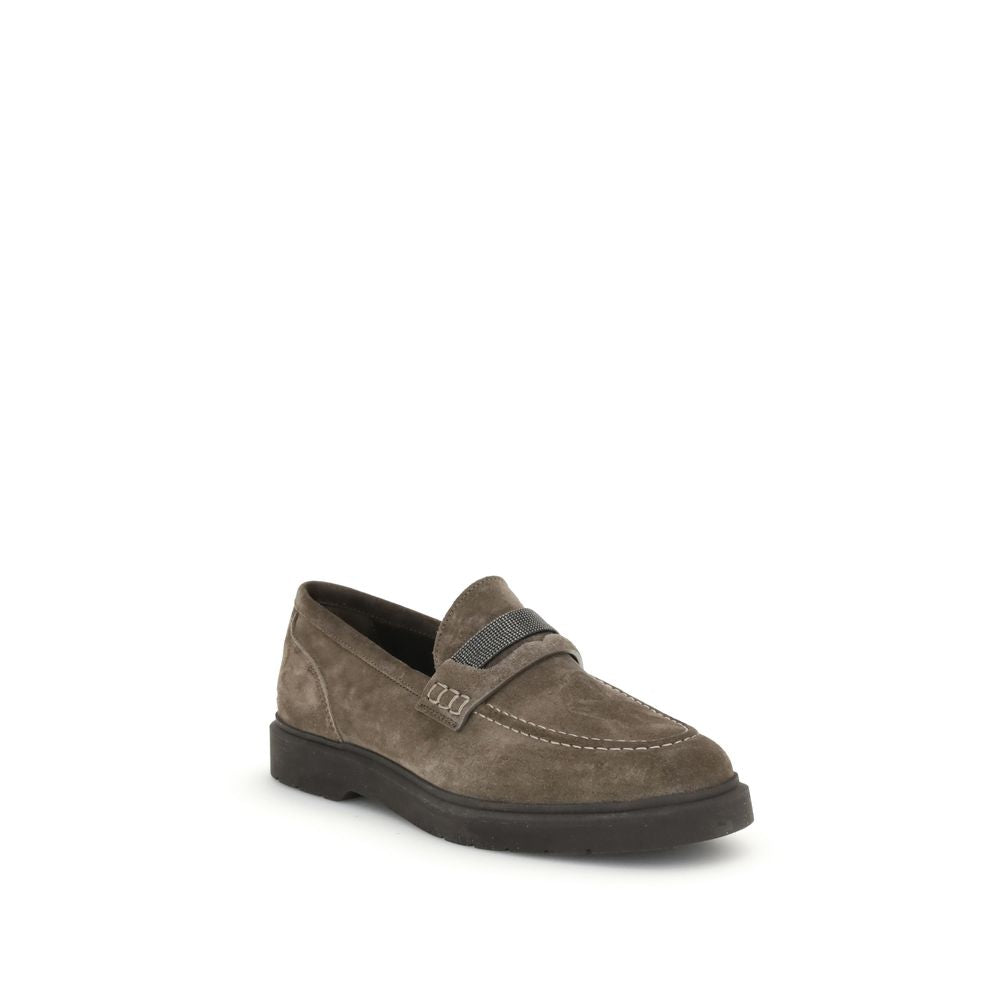 Brunello Cucinelli Leder-Loafer