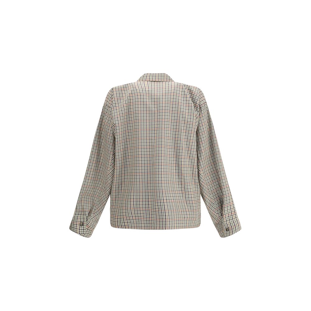 Balenciaga-Shirt mit Reißverschluss