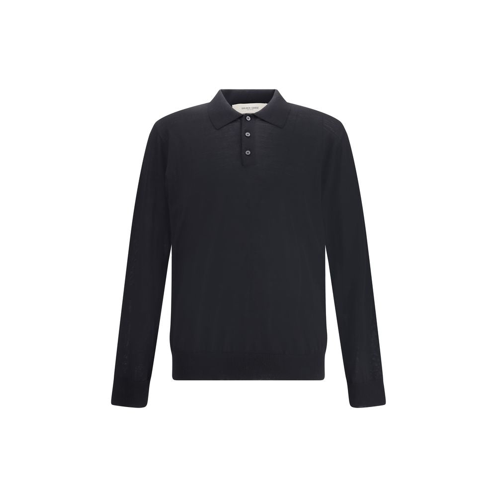 Golden Goose Poloshirt aus Schurwolle