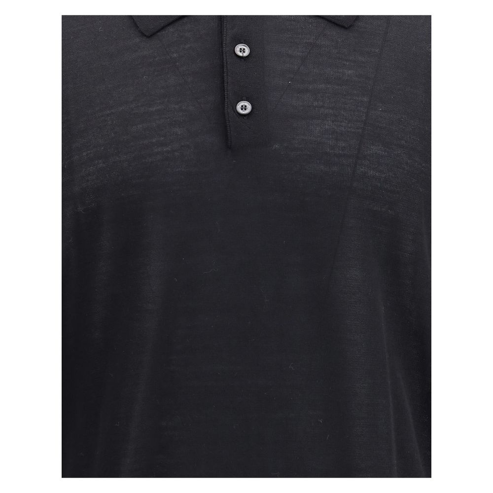 Golden Goose Poloshirt aus Schurwolle