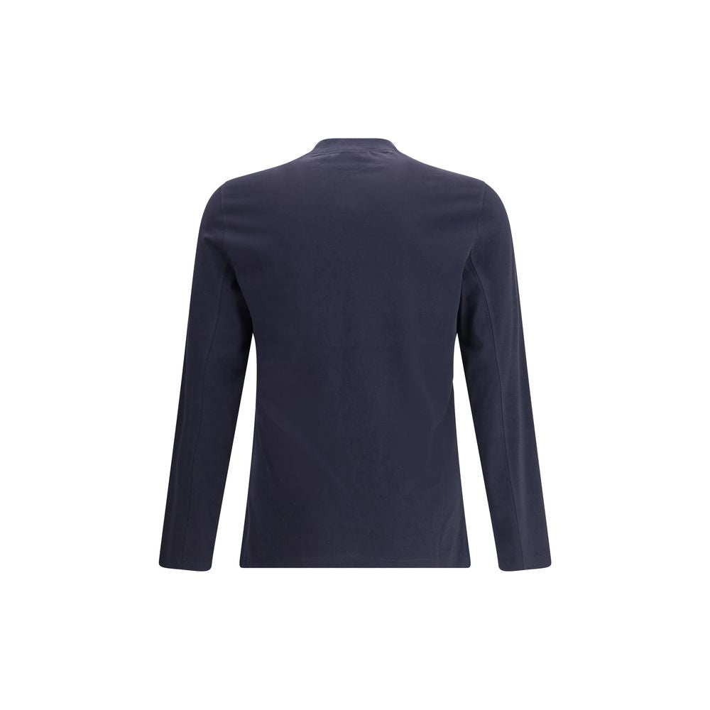 T-shirt en coton à manches longues Brunello Cucinelli