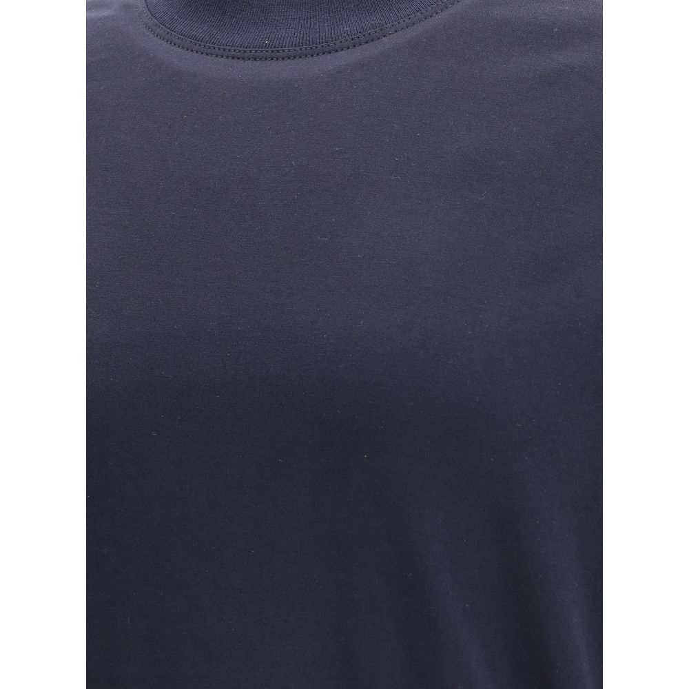 T-shirt en coton à manches longues Brunello Cucinelli