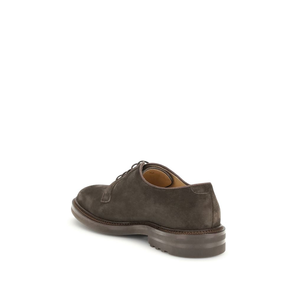 Brunello Cucinelli chaussures à lacets en cuir