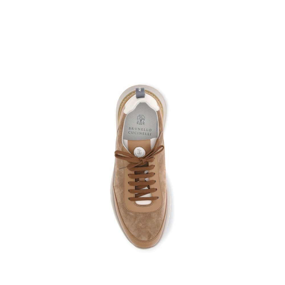 Brunello Cucinelli Leder-Sneakers