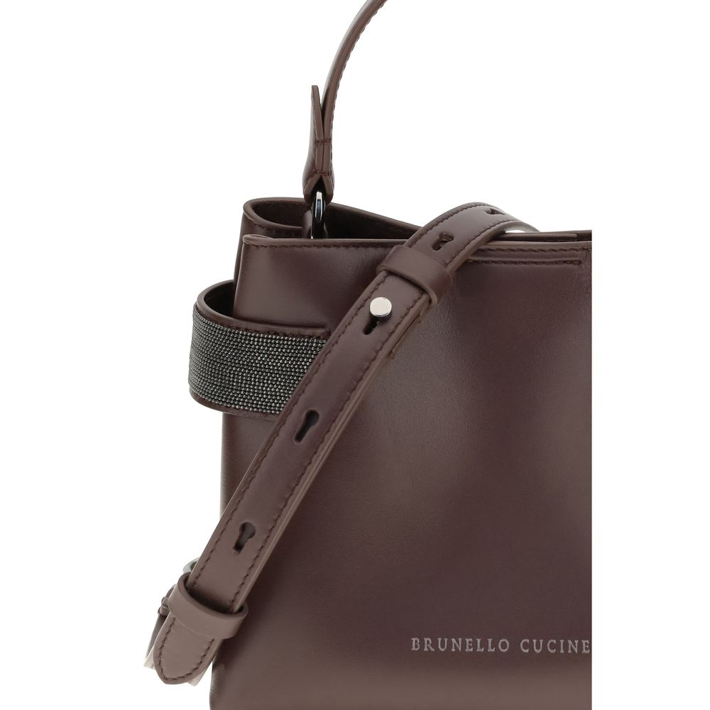 Brunello Cucinelli Lederhandtasche