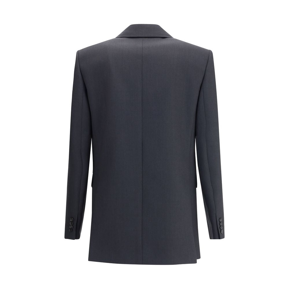 Saint Laurent Zweireihiger Blazer aus Wolle