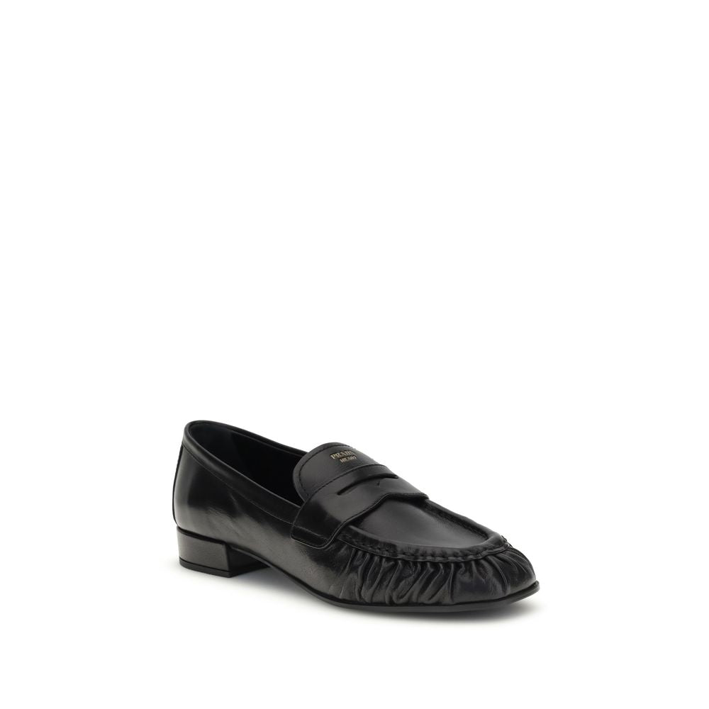 Mocassins en cuir Prada