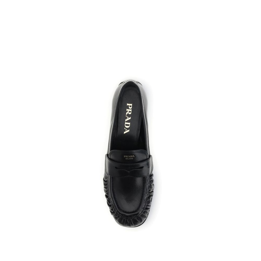 Mocassins en cuir Prada