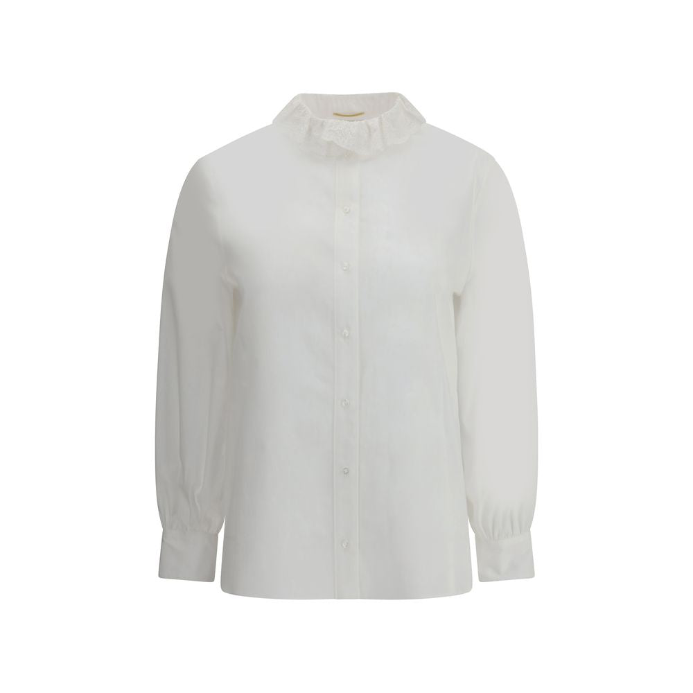 Saint Laurent Baumwollpopeline-Hemd
