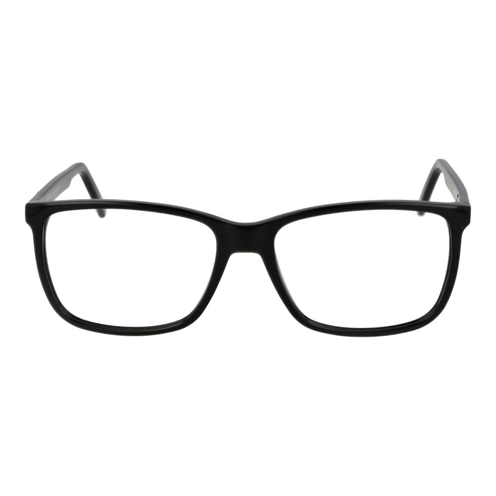 Montures de lunettes de vue unicolores noires pour homme et femme de Andy Wolf