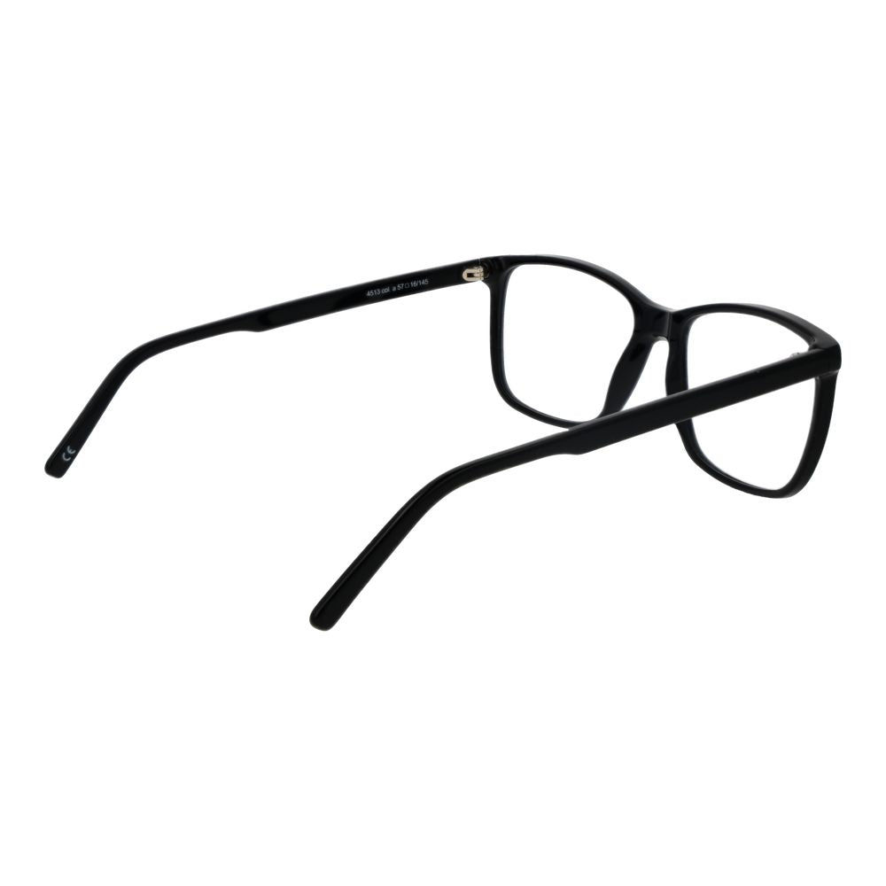 Montures de lunettes de vue unicolores noires pour homme et femme de Andy Wolf