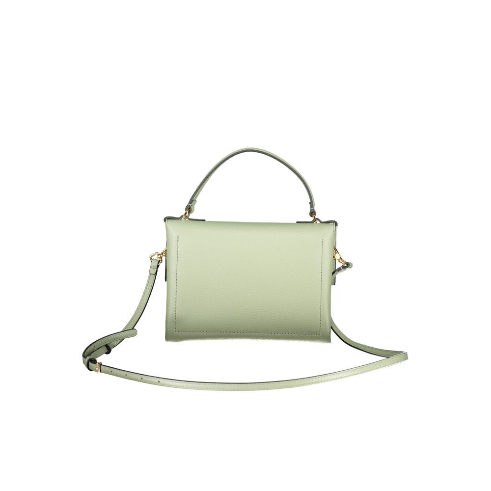 Sac à main en cuir vert Coccinelle