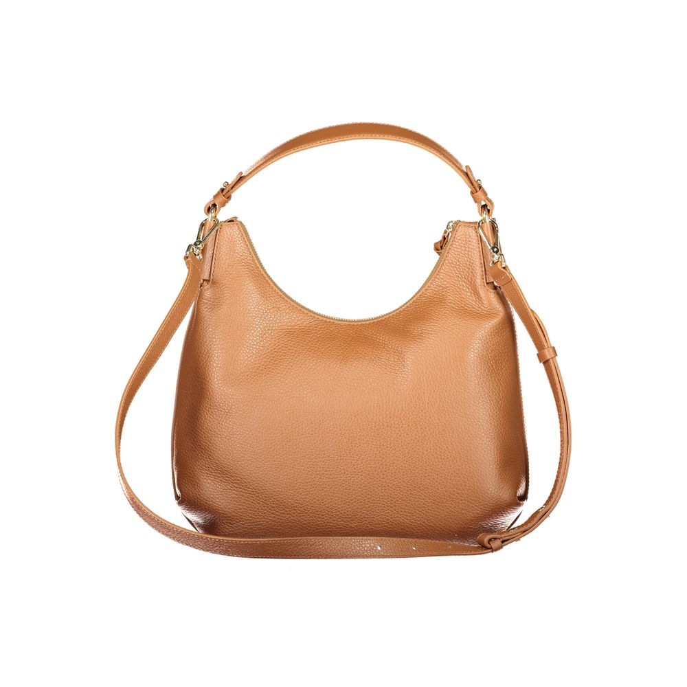 Coccinelle Braune Leder Damen Handtasche