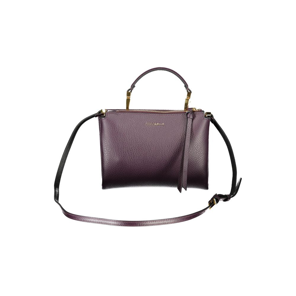 Sac à main Coccinelle en cuir violet pour femme