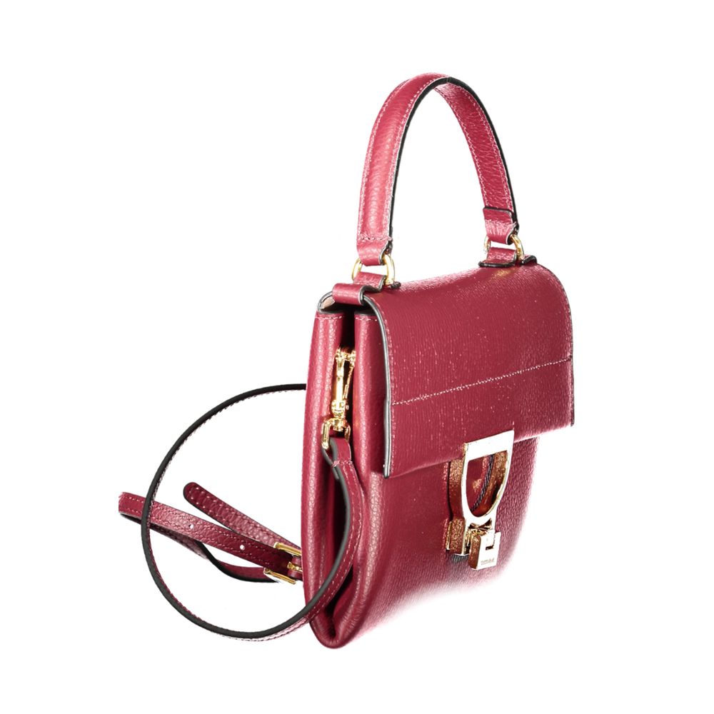 Sac à main Coccinelle en cuir violet pour femme