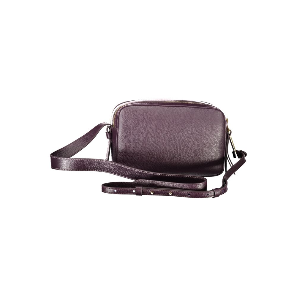 Sac à main Coccinelle en cuir violet pour femme