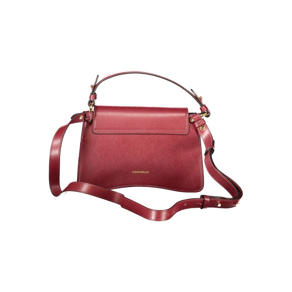 Sac à main Coccinelle en cuir violet pour femme
