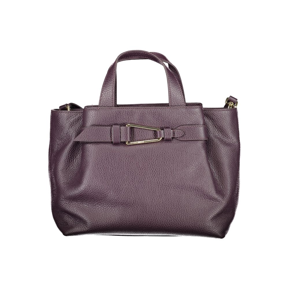 Sac à main Coccinelle en cuir violet pour femme