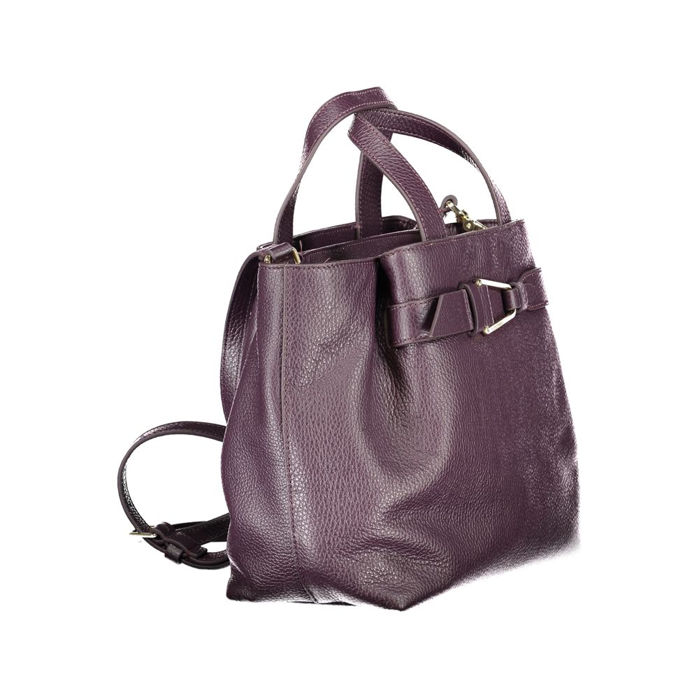 Sac à main Coccinelle en cuir violet pour femme