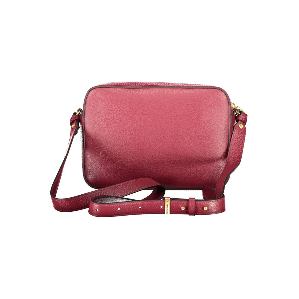 Sac à main Coccinelle en cuir violet pour femme
