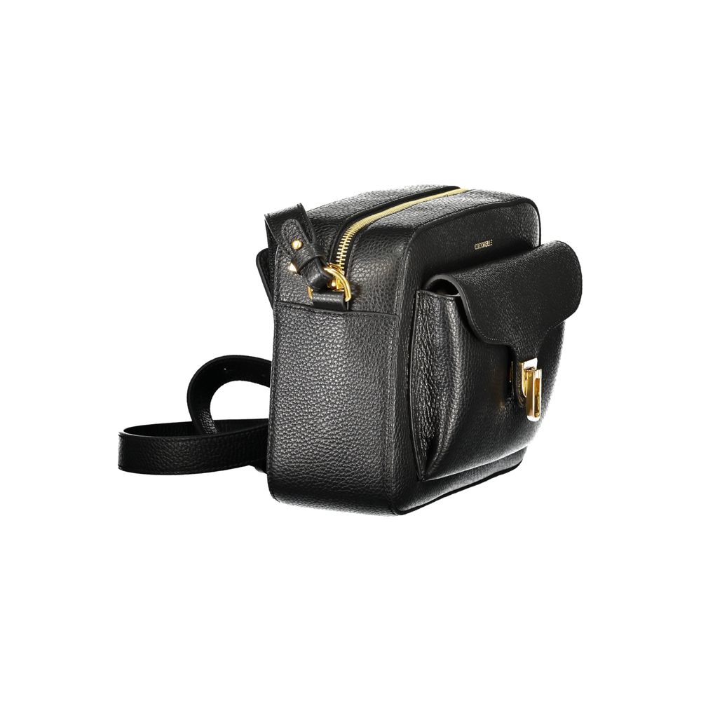 Coccinelle Schwarze Leder Damen Handtasche
