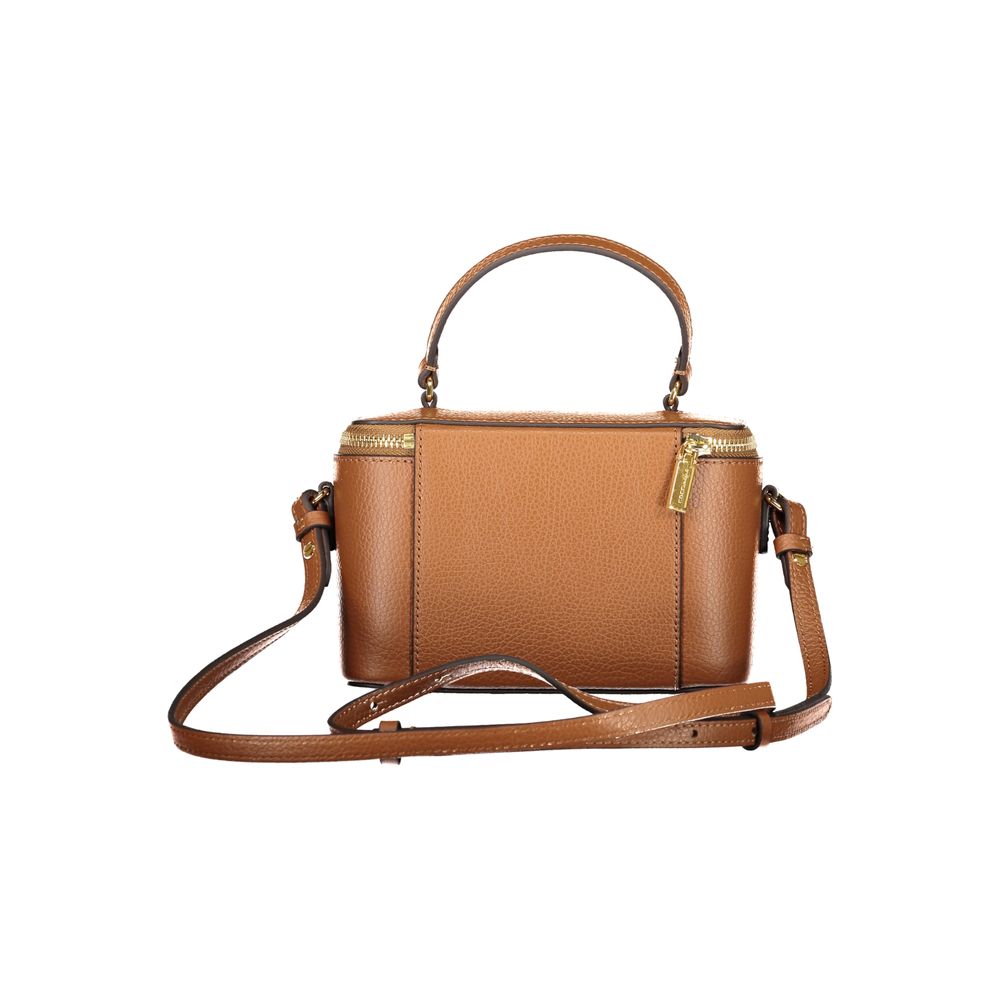 Coccinelle Braune Leder Damen Handtasche
