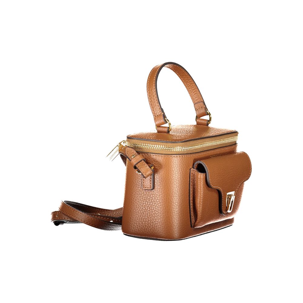 Coccinelle Braune Leder Damen Handtasche