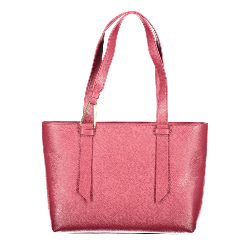 Sac à main Coccinelle en cuir violet pour femme