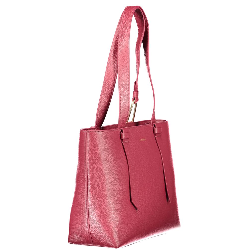 Sac à main Coccinelle en cuir violet pour femme