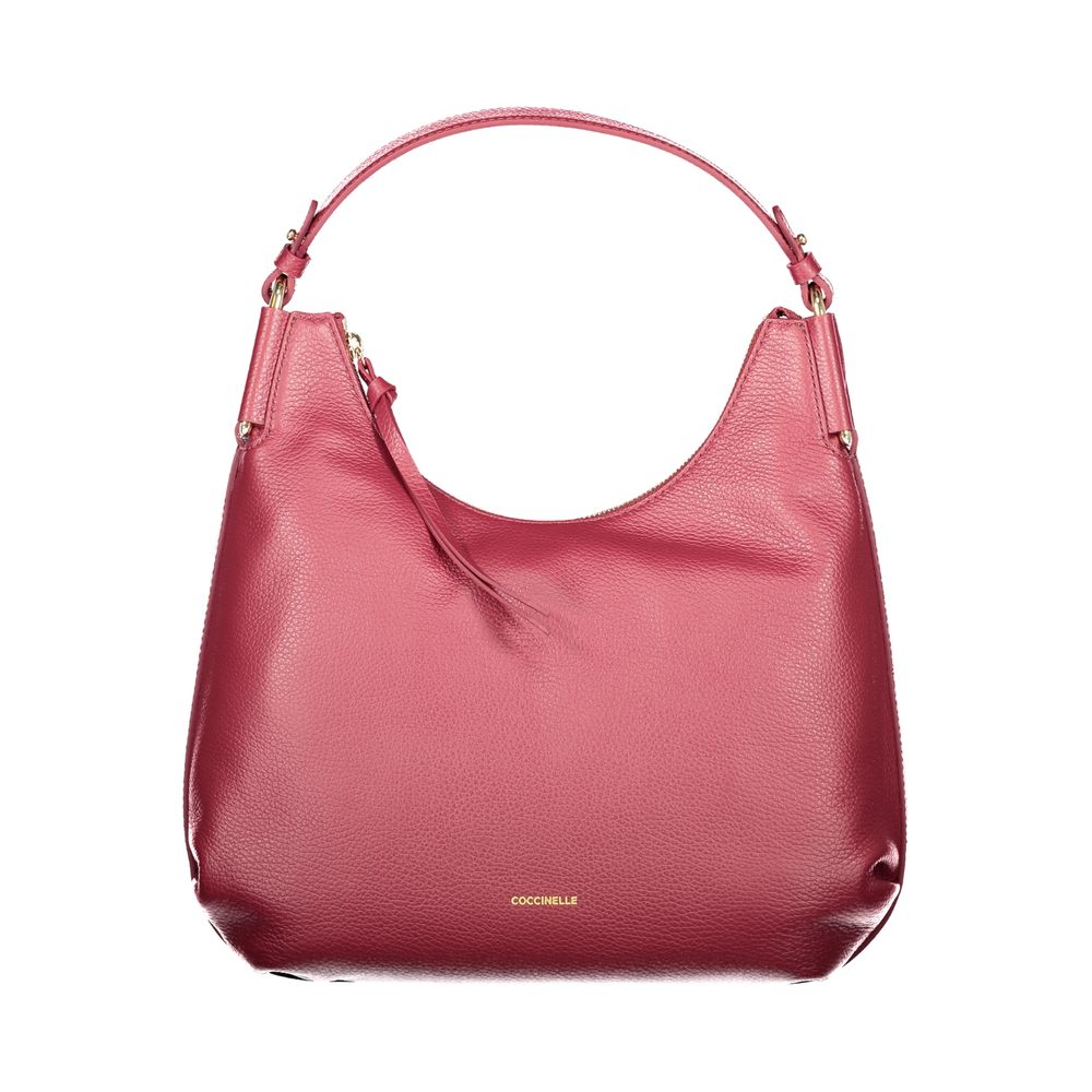 Sac à main Coccinelle en cuir violet pour femme