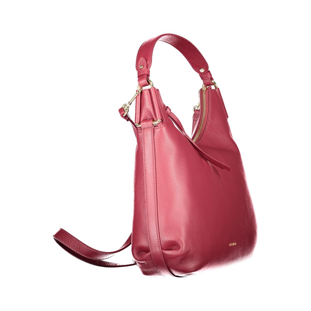 Sac à main Coccinelle en cuir violet pour femme