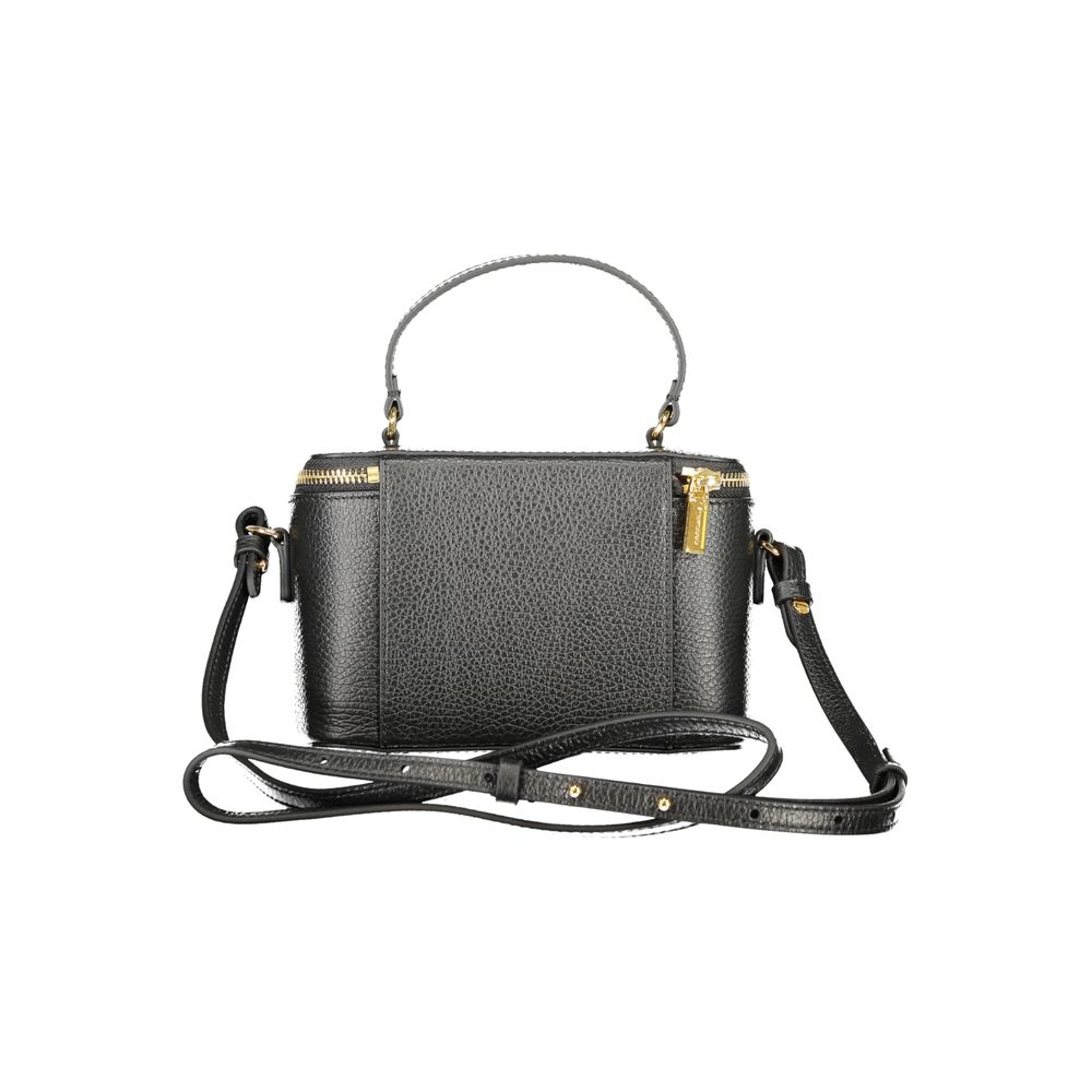 Coccinelle Schwarze Leder Damen Handtasche