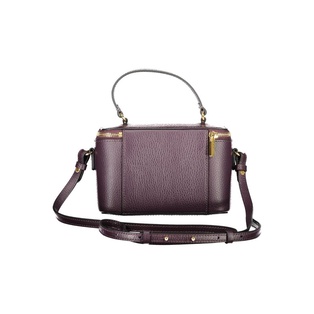 Sac à main Coccinelle en cuir violet pour femme