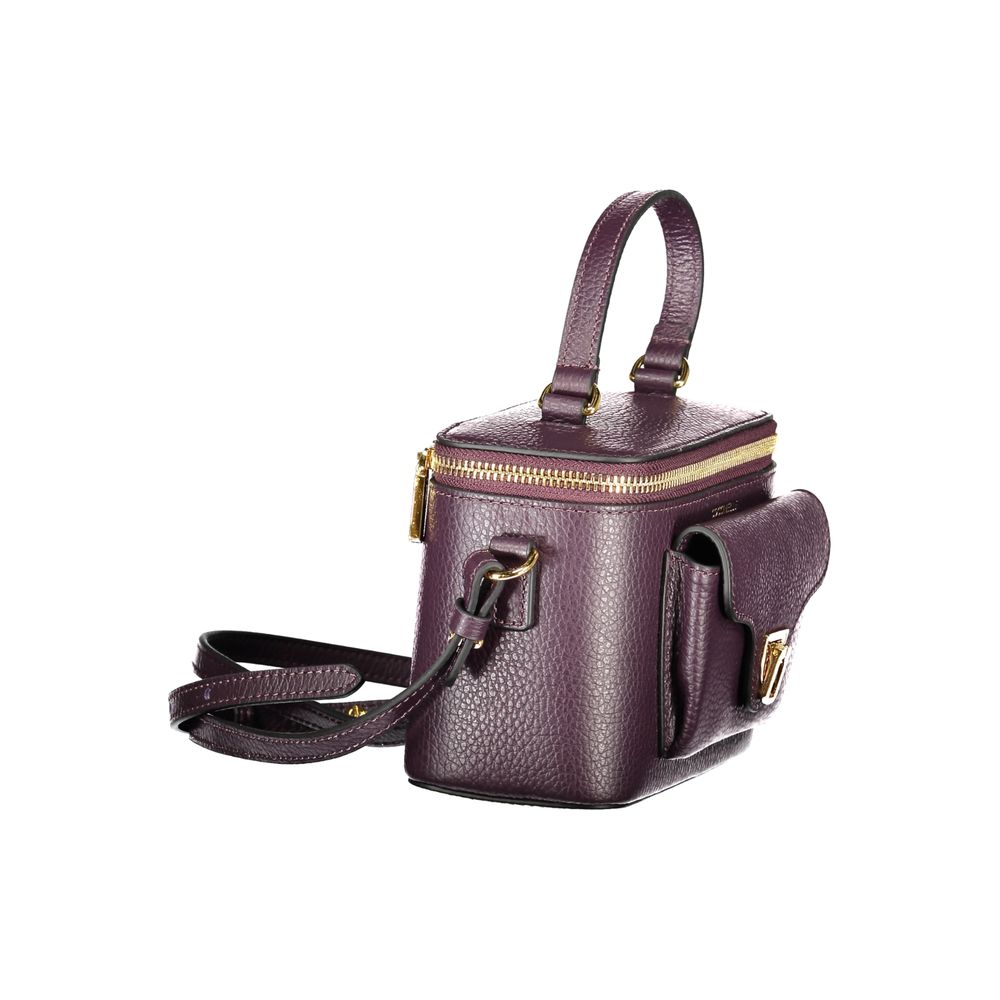 Sac à main Coccinelle en cuir violet pour femme