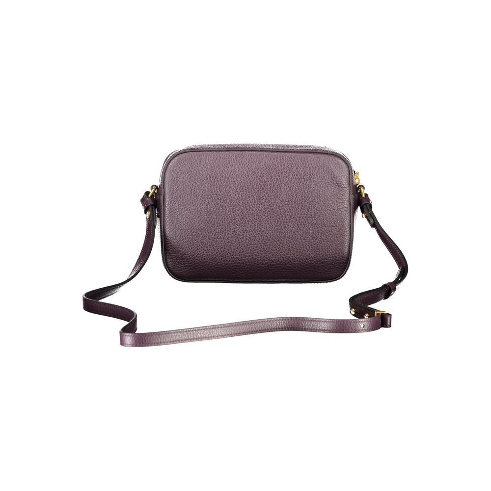 Sac à main en cuir violet pour femme