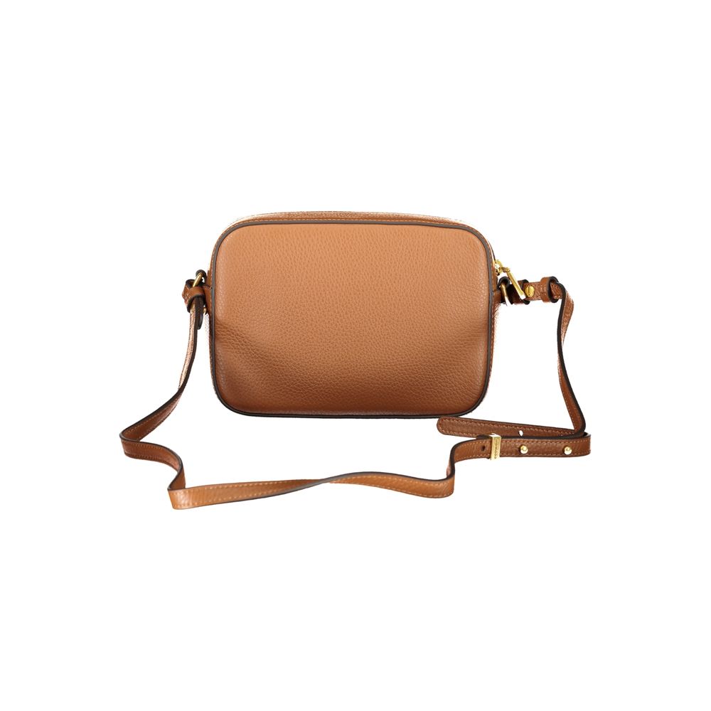 Sac à main en cuir marron Coccinelle