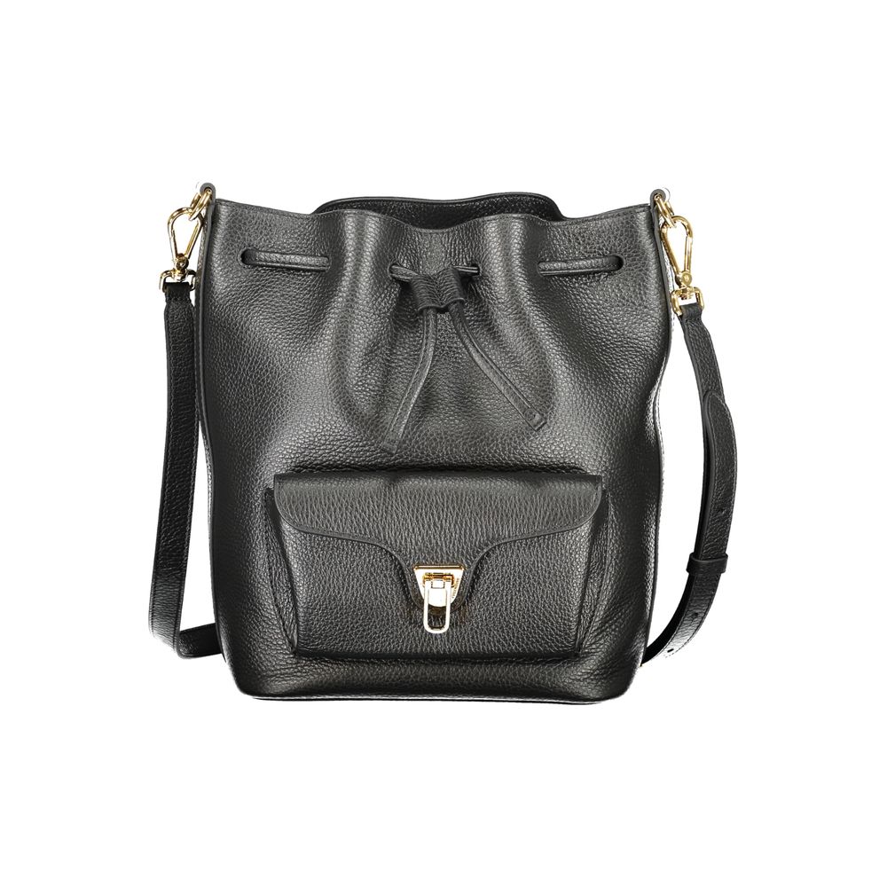 Coccinelle Schwarze Leder Damen Handtasche