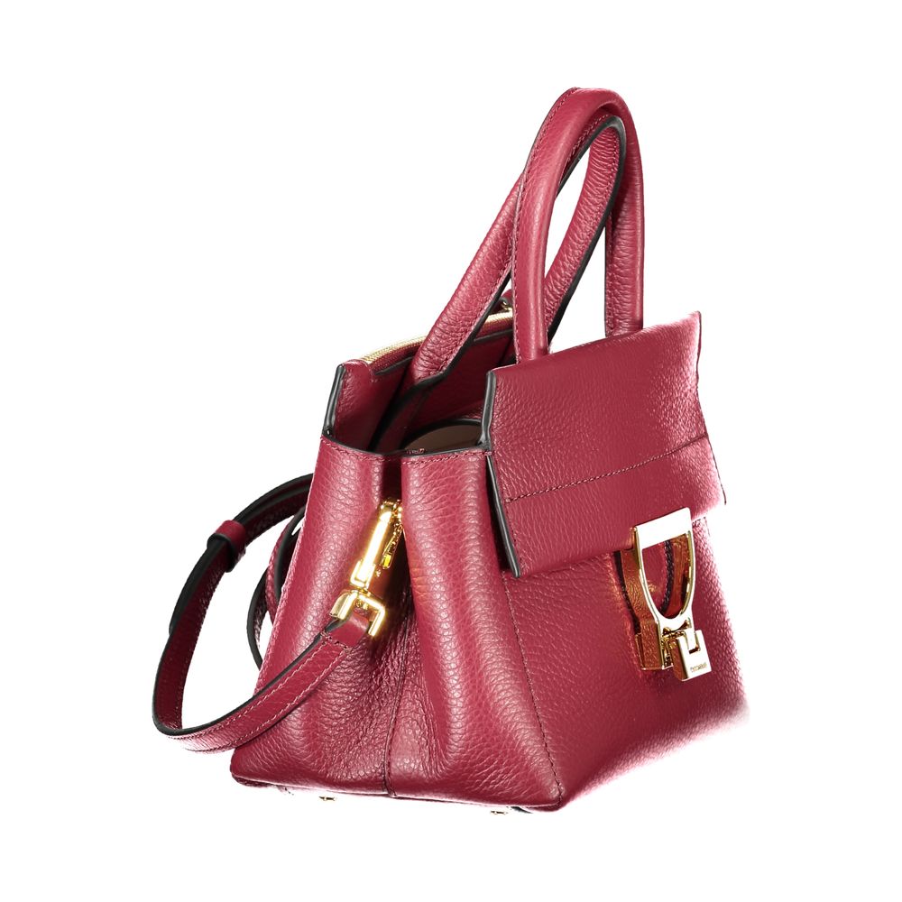Sac à main Coccinelle en cuir violet pour femme