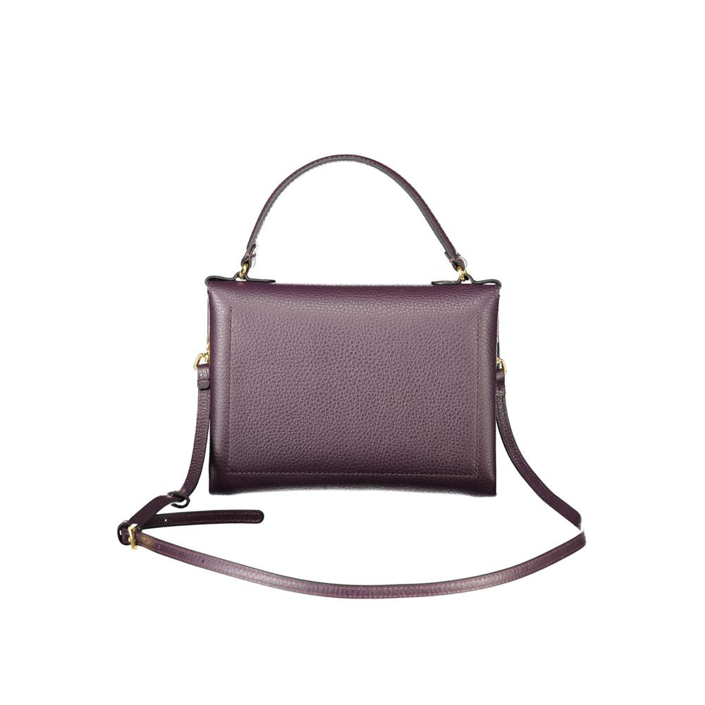 Sac à main Coccinelle en cuir violet pour femme