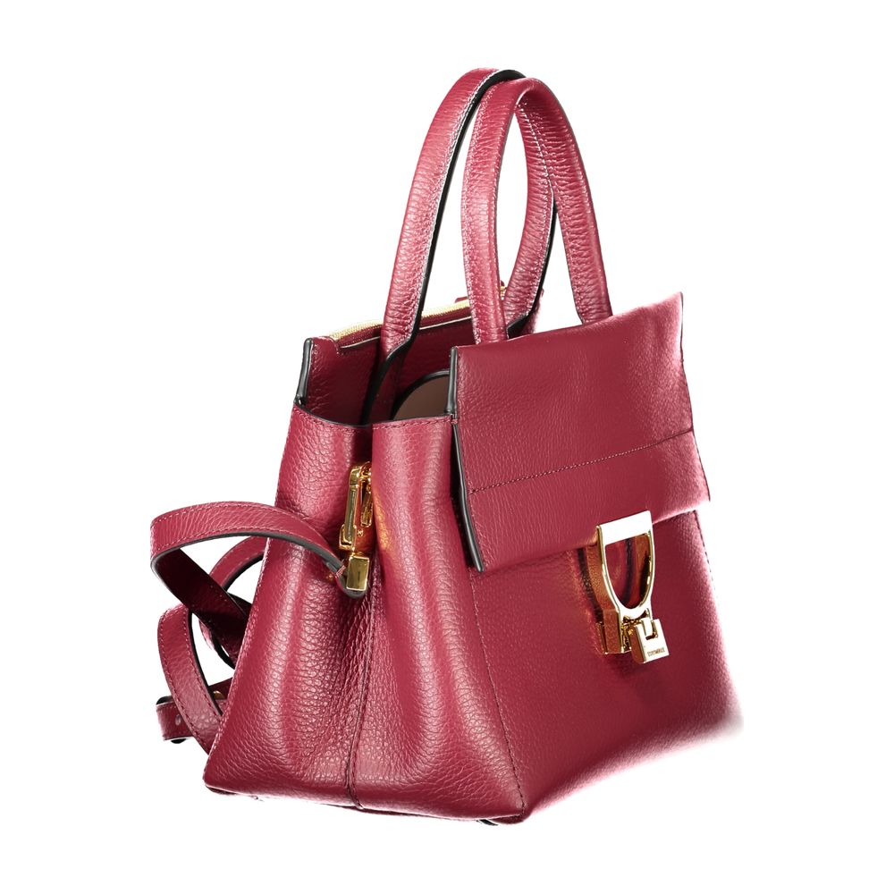 Sac à main Coccinelle en cuir violet pour femme
