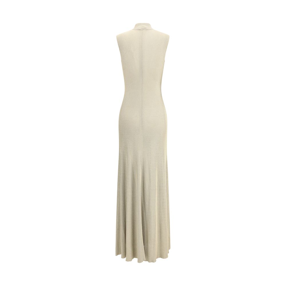 Robe longue en maille lurex Self-Portrait