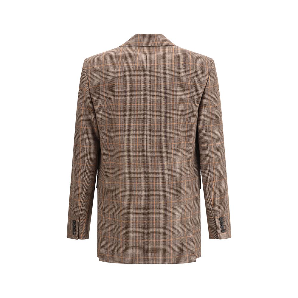 Saint Laurent Prince de Galles Wollblazer