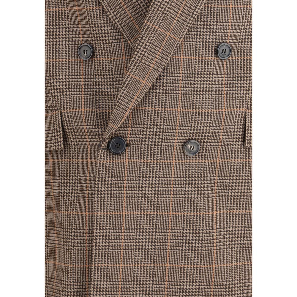 Saint Laurent Prince de Galles Wollblazer