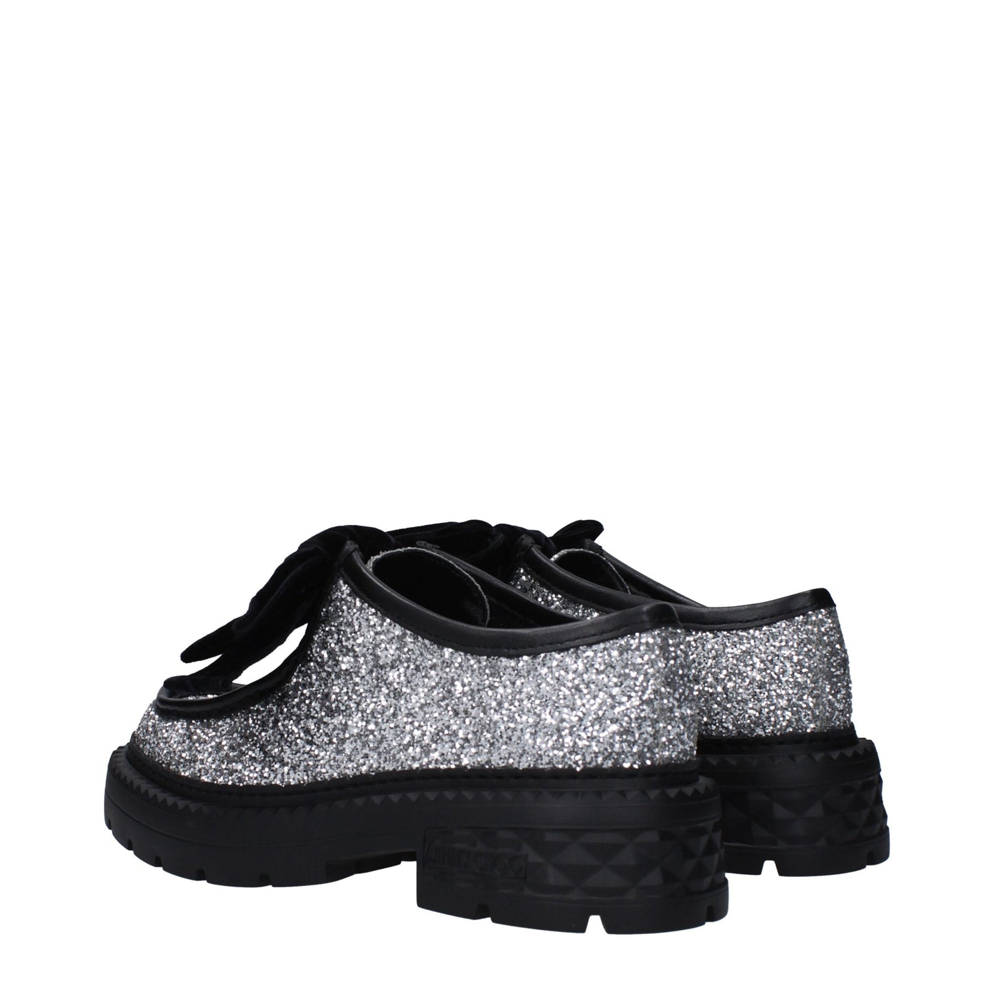 Jimmy Choo Graue Slipper aus Kunststoff zum Reinschlüpfen