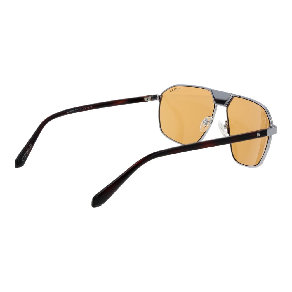 Guess Silberne Herren Sonnenbrille