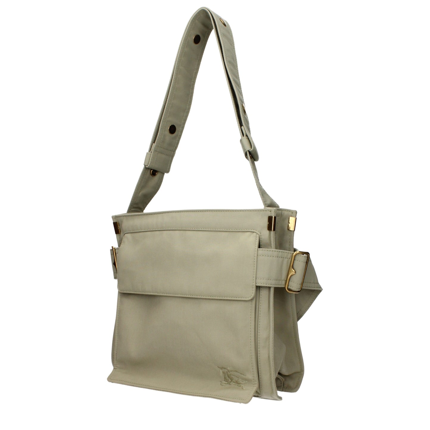 Burberry Grüne Schultertaschen aus Stoff