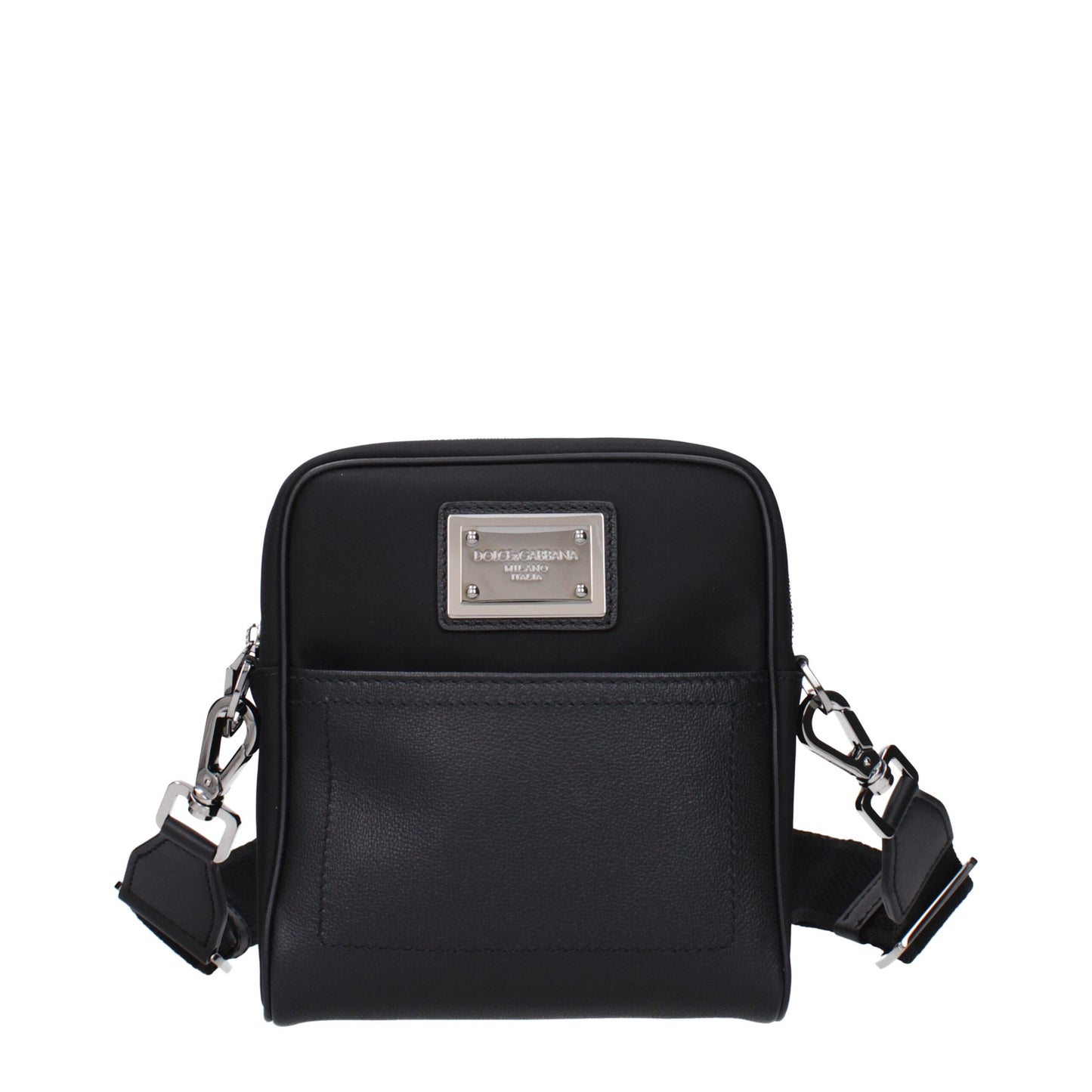 Sacs à bandoulière en tissu noir Dolce & Gabbana