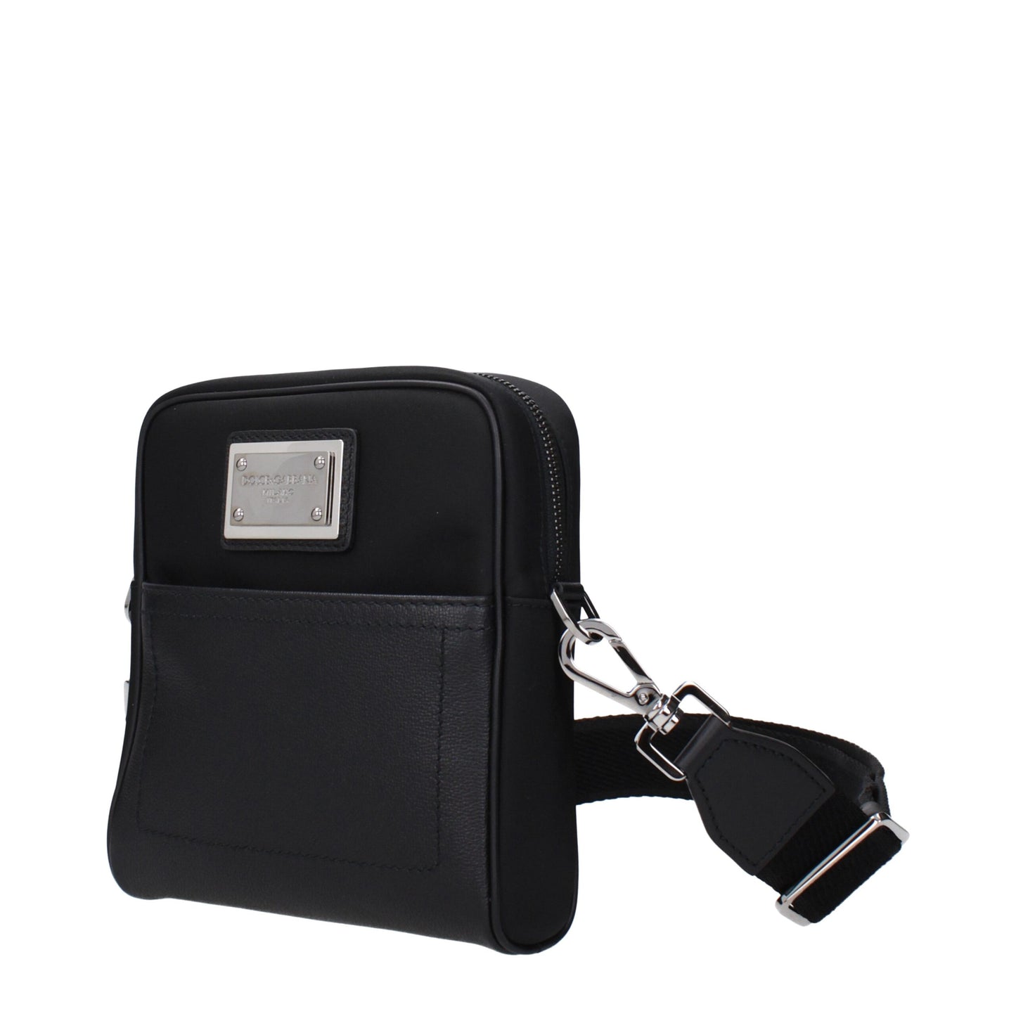 Sacs à bandoulière en tissu noir Dolce & Gabbana