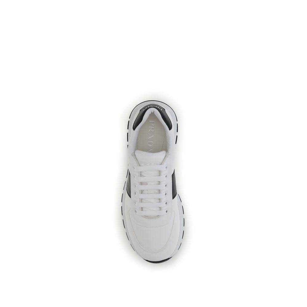 Baskets en cuir Prada